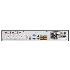 Grabador DVR 8 Megapixel / 16 Canales TURBOHD + 16 Canales IP / 4 Bahías de Disco Duro / 4 Canales de Audio / Videoanalisis / 16 Entradas de Alarma / Arreglo RAID