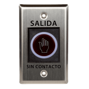 Botón de Salida sin Contacto / Salidas NC y NO/ Rango de Detección hasta 10 CM