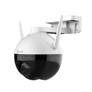 Cámara Tipo PT IP 2 Megapíxel / Wi-Fi / Luz Estroboscópica / Detección Humana / Visión Nocturna en Color / Cobertura Visual 360° / Notificación Push / Ranura para Memoria