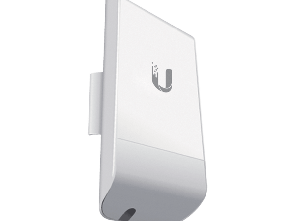 NanoStation airMAX locoM2 CPE, hasta 150 Mbps, frecuencia 2 GHz (2412-2462 MHz) con antena integrada de 8 dBi