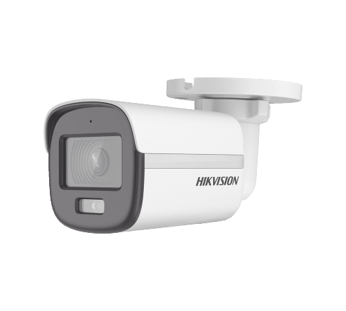 Cámara Tipo Bala TURBOHD 3K (5MP) / Lente 2.8 mm / Micrófono Integrado / Imagen a Color 24/7 / Luz Blanca 20m / Exterior IP67 / dWDR / 4 Tecnologías