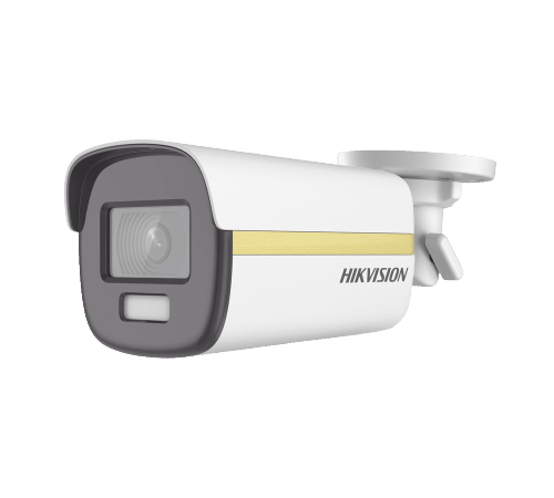Cámara Tipo Bala TURBOHD 4K/ Imagen a color 24/7 / Lente 2.8 mm / METAL / Luz Blanca 40 mts / Exterior IP67 / WDR 130 dB