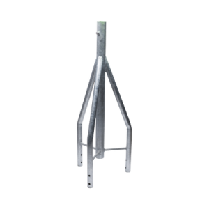 Tramo de Remate (Copete) para Tramo STZ-35G Galvanizado por Inmersión en Caliente con Opresores para Pararrayo.