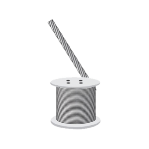 Cable Retenida 7 Hilos, Resistencia 2154 Kg. Diámetro 1/4" (Precio por Metro).