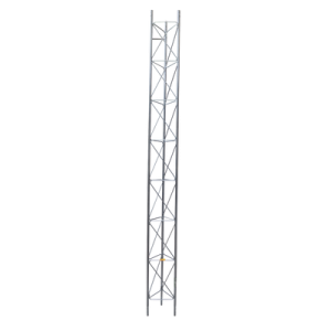 Tramo de Torre Arriostrada de 3m x 30cm, Galvanizado por Inmersión, Hasta 30 m de Elevación. Zonas Húmedas.